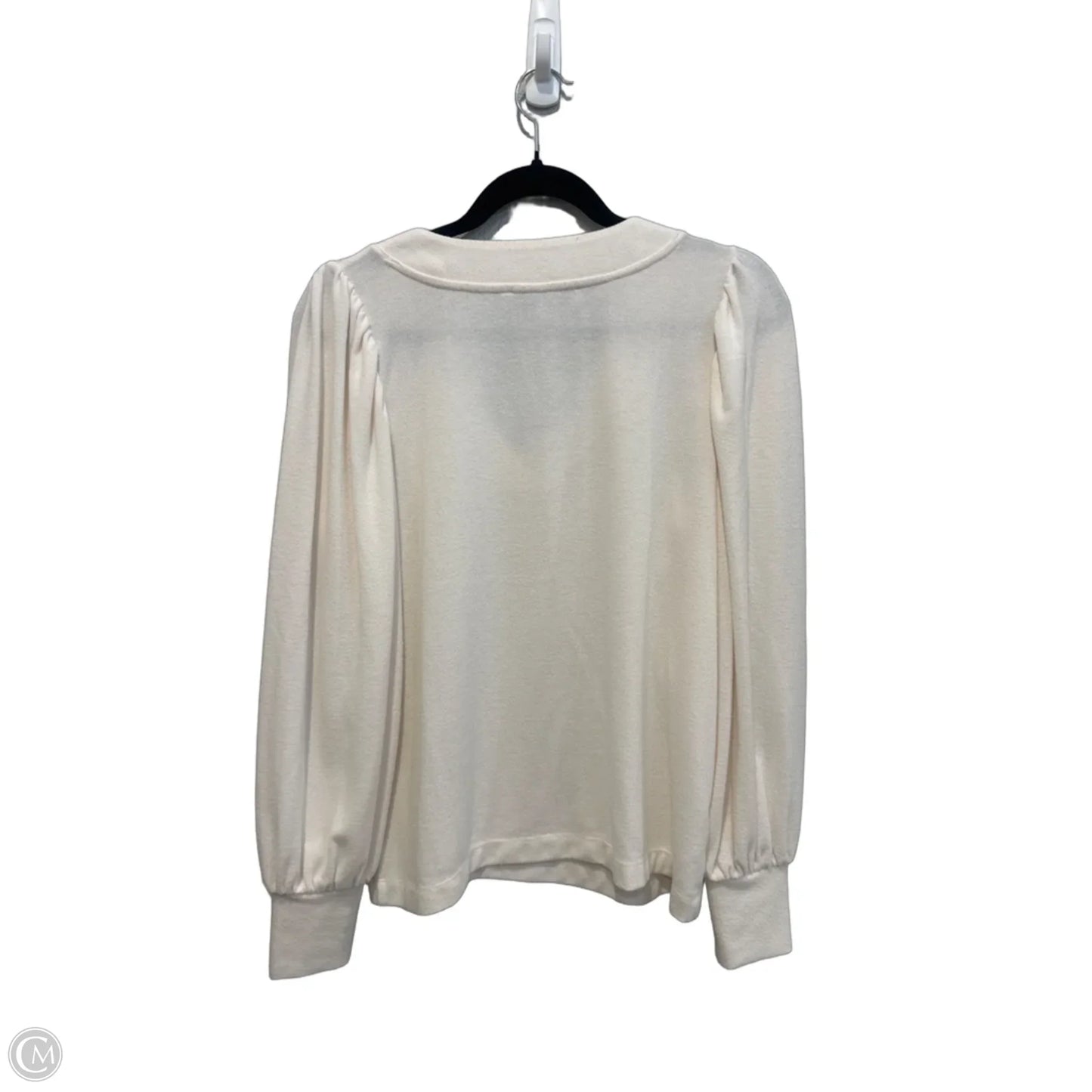 Sweater By Loft In Cream, Size: M