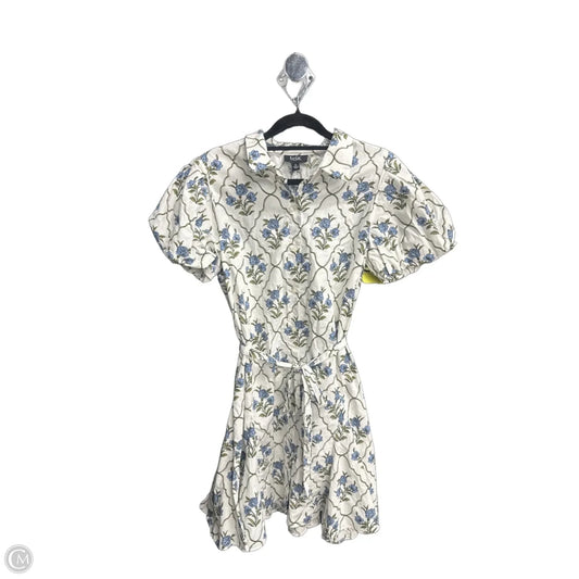 Dress Casual Short By Msk In White, Size: M