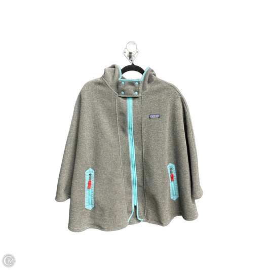 Jacket Fleece By Patagonia In Grey, Size: S