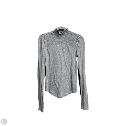 Top Long Sleeve By We The Free In Grey, Size: M