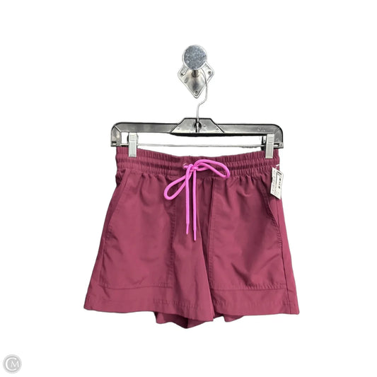 Athletic Shorts By Lou And Grey In Maroon, Size: Xs