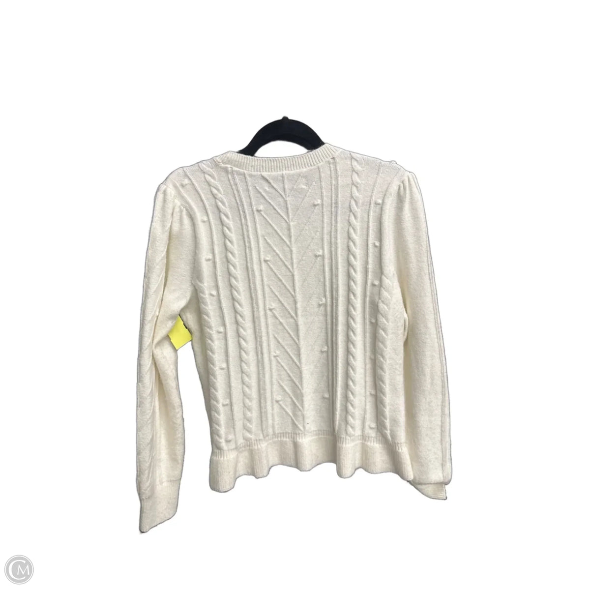 Sweater By Loft In White, Size: M