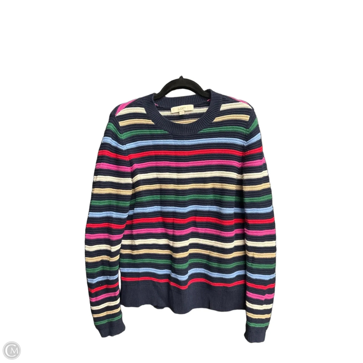 Sweater By Loft In Navy, Size: M