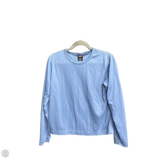 Top Long Sleeve By Patagonia In Blue, Size: M