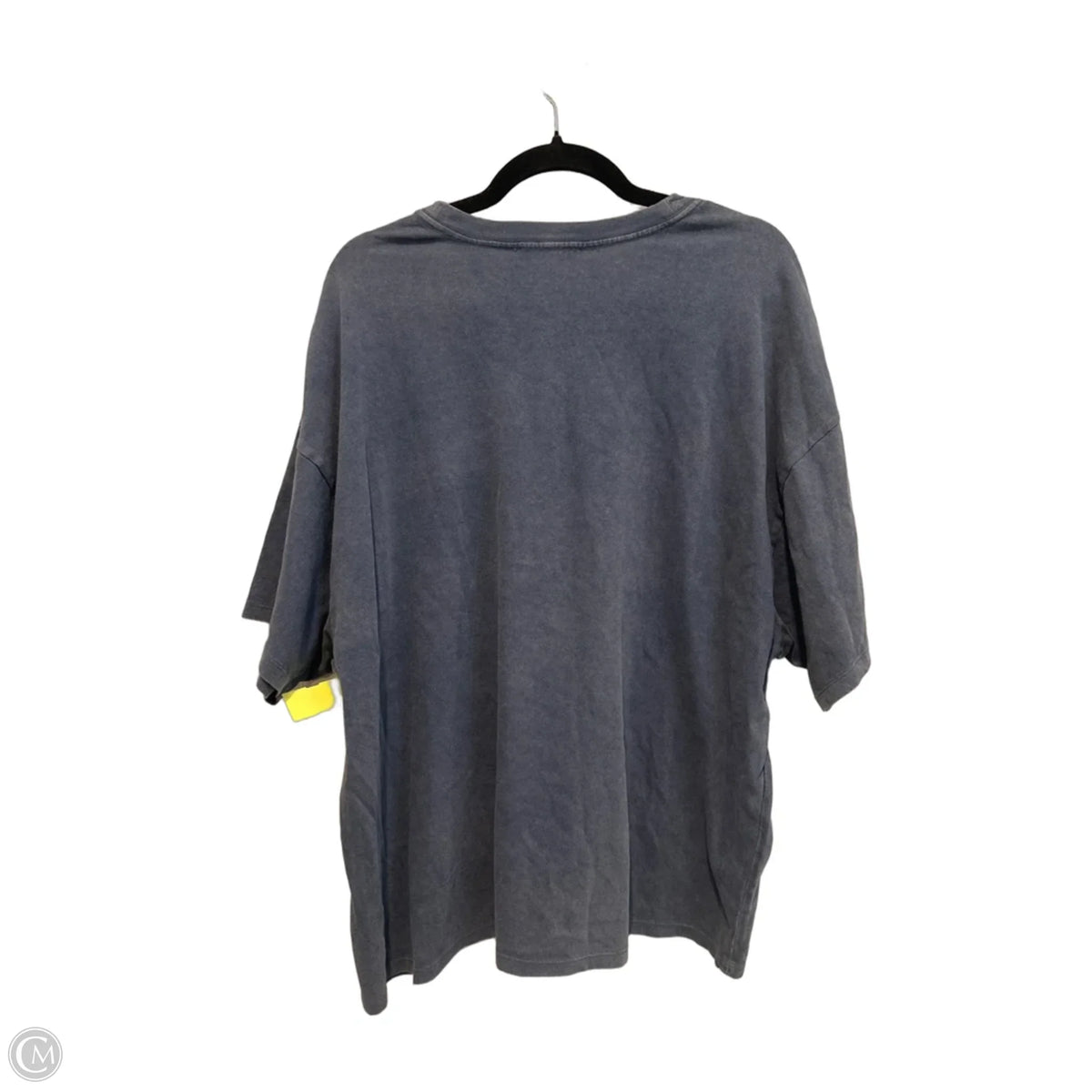 Top Short Sleeve Basic By Double Zero In Blue, Size: L