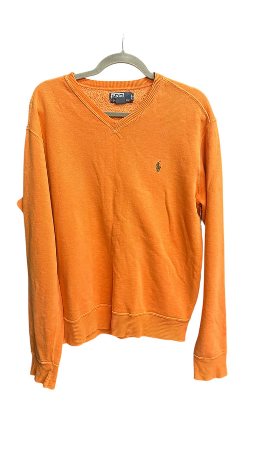 Sweater By Polo Ralph Lauren In Orange, Size: M