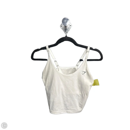 Athletic Bra By Gym Shark In White, Size: 0