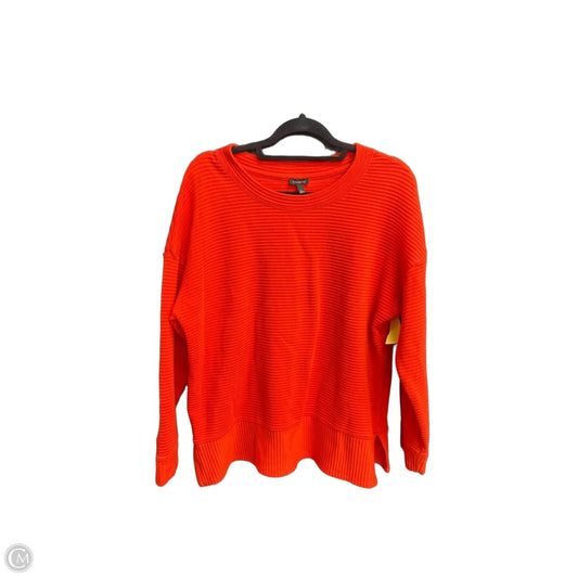 Top Long Sleeve By Talbots In Orange, Size: Xl