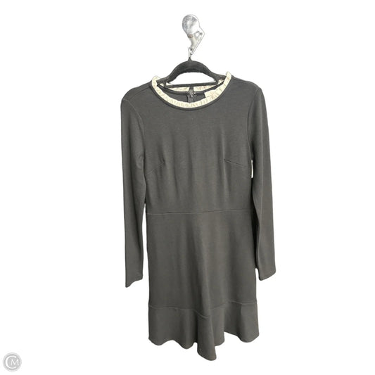 Dress Casual Midi By Loft In Black, Size: Xs
