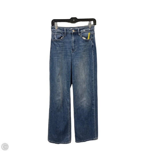Jeans Straight By Flying Monkey In Blue Denim, Size: 0