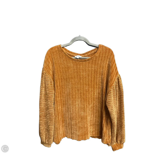 Sweater By Umgee In Brown, Size: M