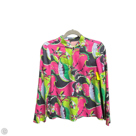Top Long Sleeve By Talbots In Multi-colored, Size: S