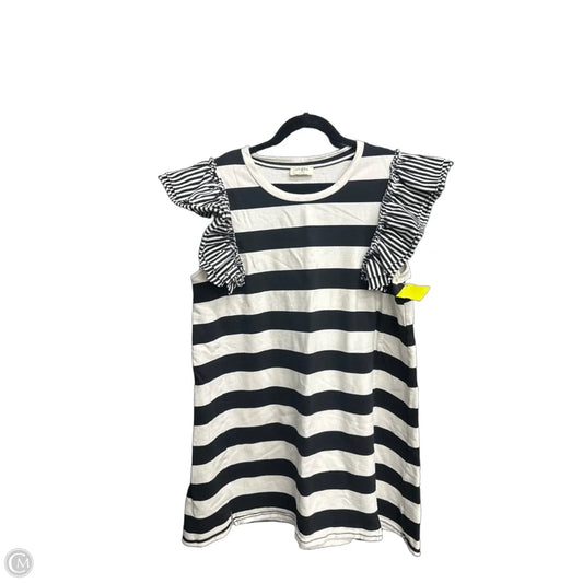 Dress Casual Short By Umgee In Striped Pattern, Size: M