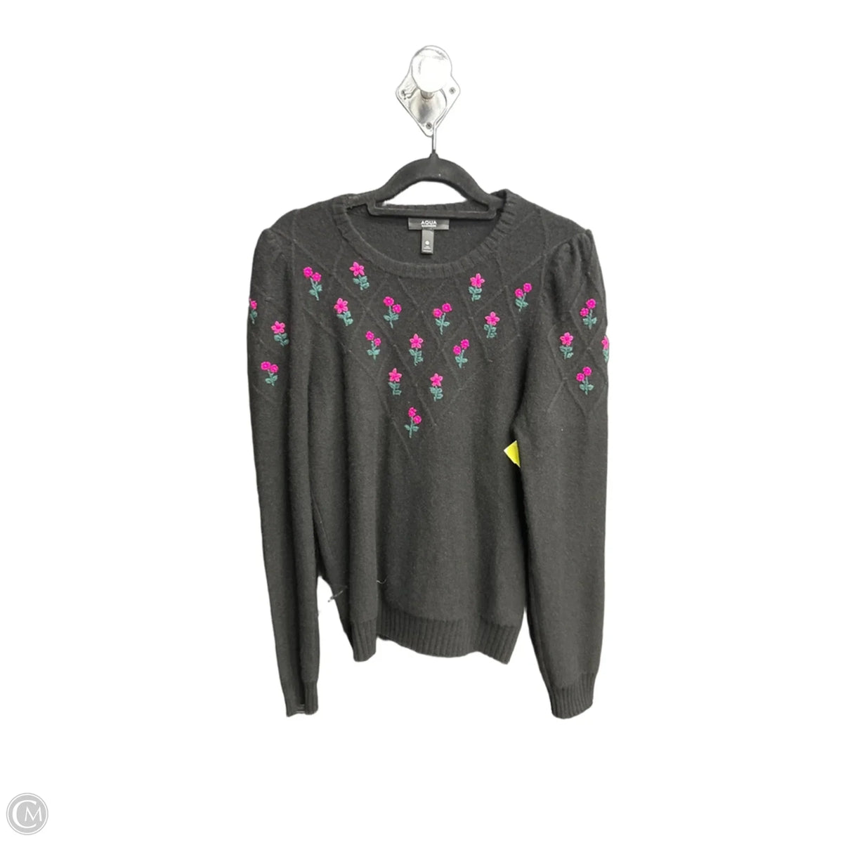 Sweater By Aqua In Black, Size: M