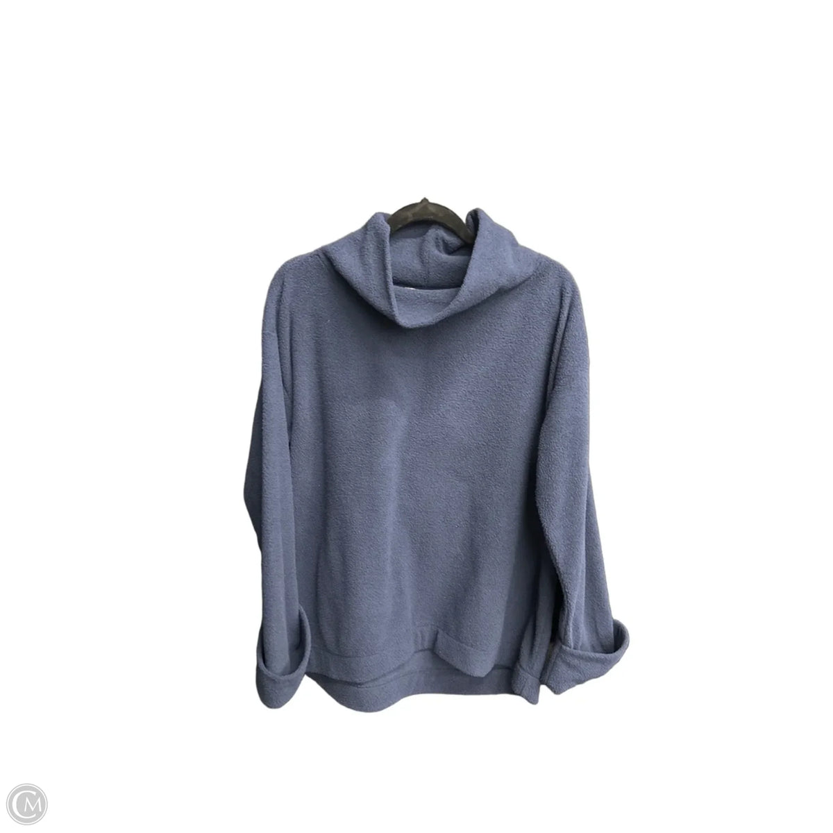 Sweatshirt Collar By Loft In Blue, Size: M