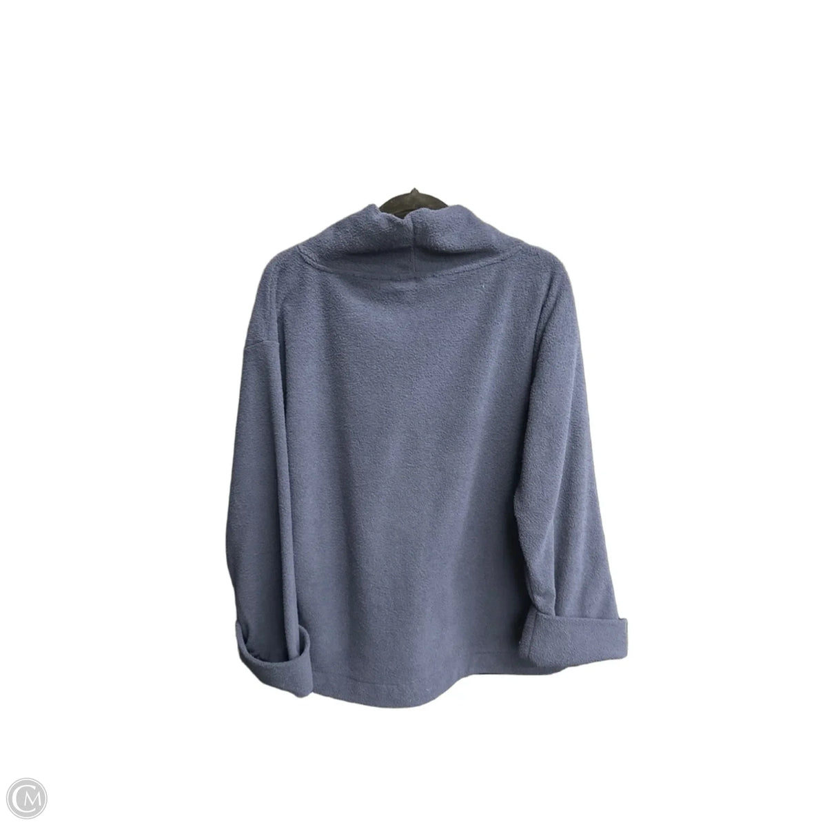 Sweatshirt Collar By Loft In Blue, Size: M