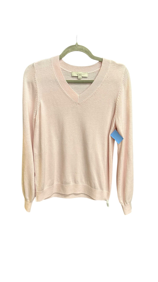 Sweater By Loft In Pink, Size: M