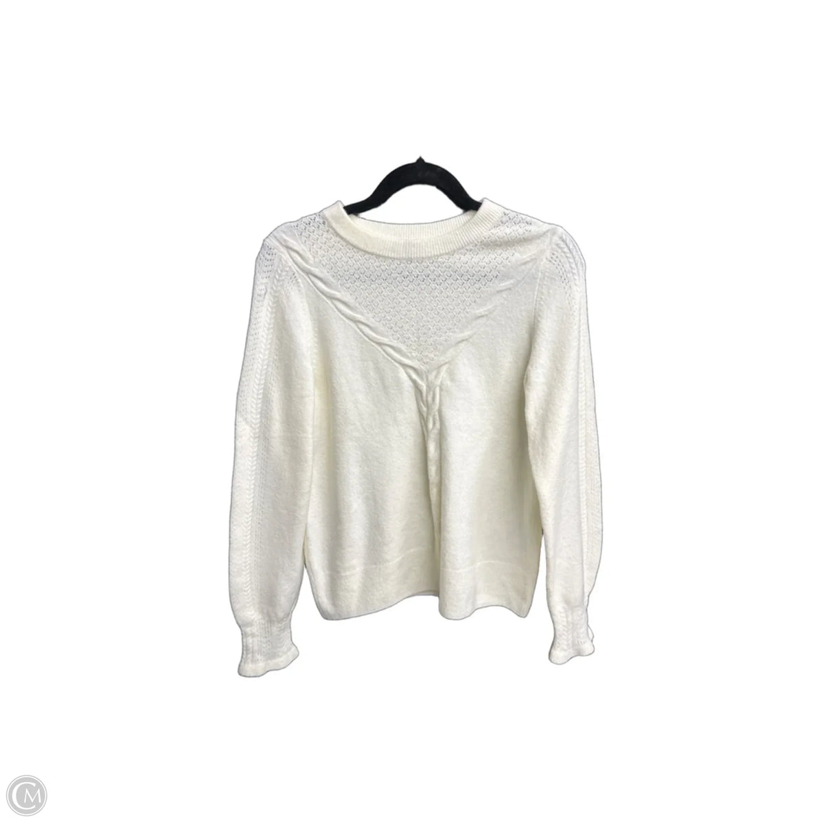 Sweater By Talbots In Cream, Size: Lp