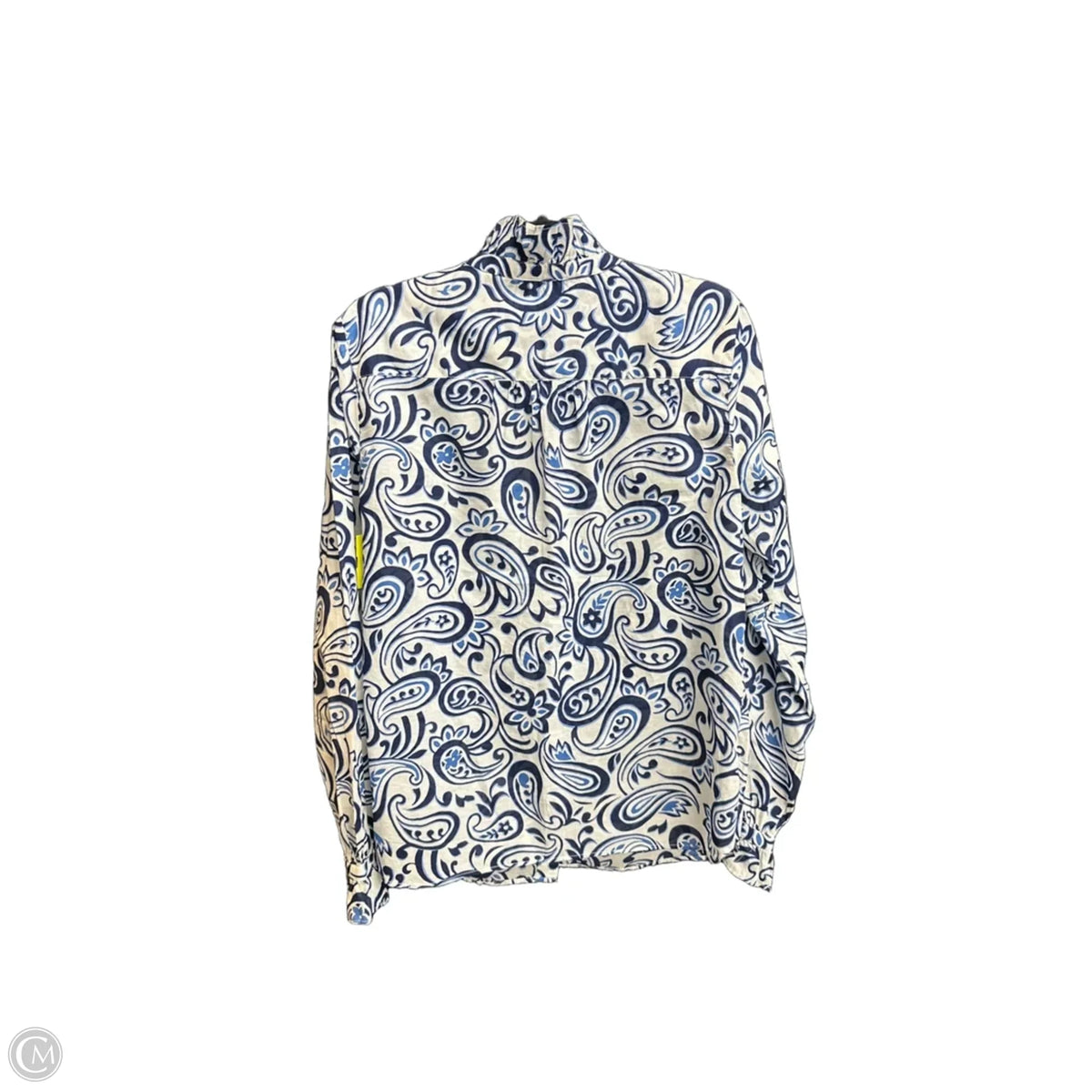 Top Long Sleeve By Talbots In Blue, Size: S