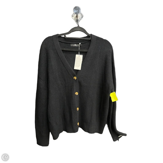Cardigan By Lillusory In Black, Size: L