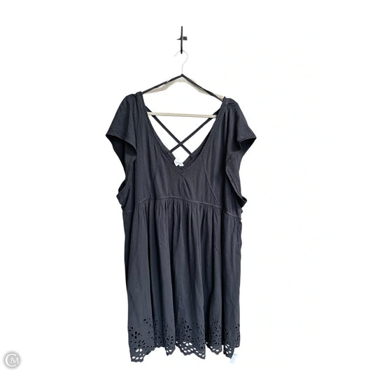 Dress Casual Short By Daily Practice By Anthropologie In Black, Size: 1x