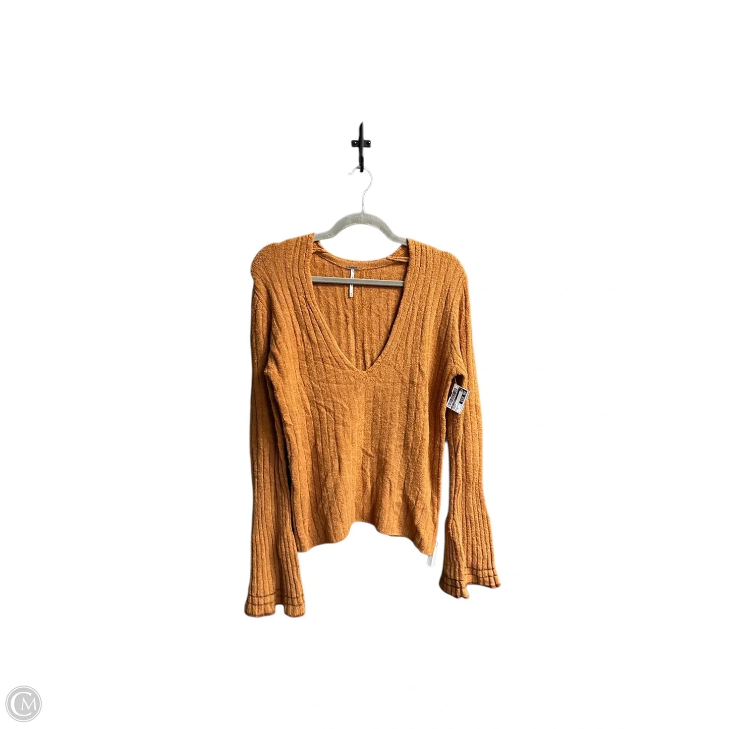 Sweater By Free People In Orange, Size: M