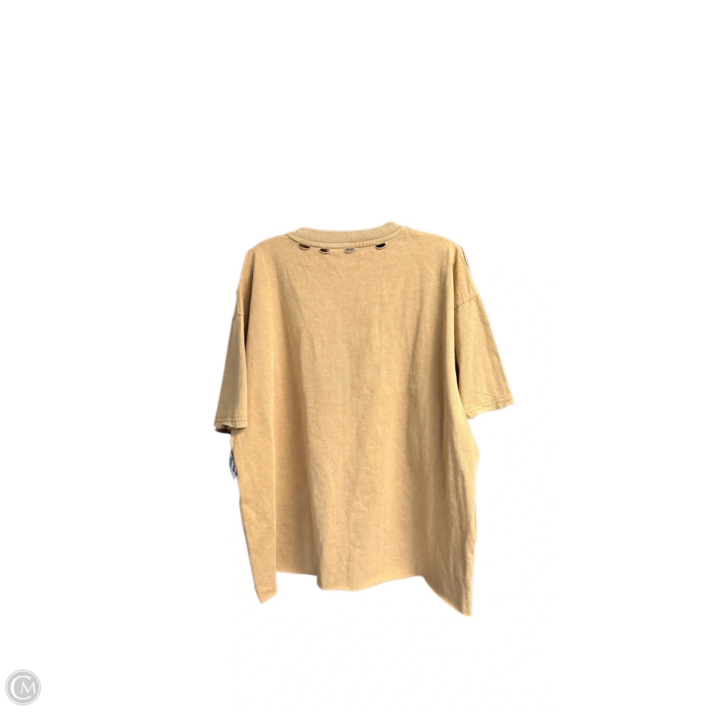 Top Short Sleeve By Blue B In Brown, Size: S