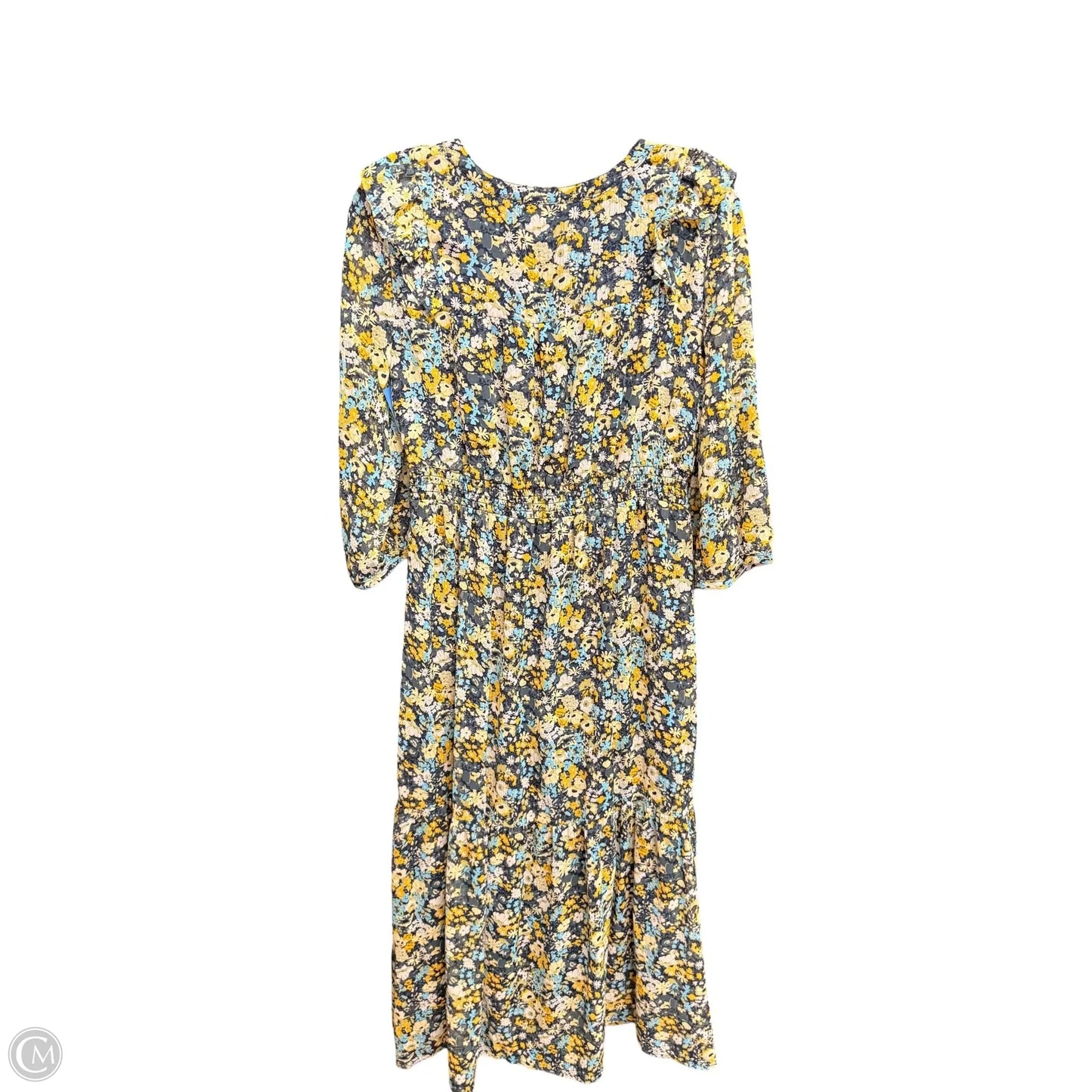 Dress Casual Maxi By Loft In Floral Print, Size: Mp