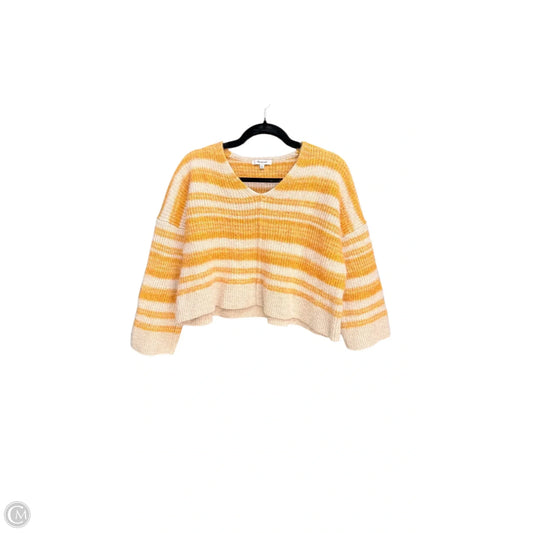 Sweater By Madewell In Yellow, Size: Xxl