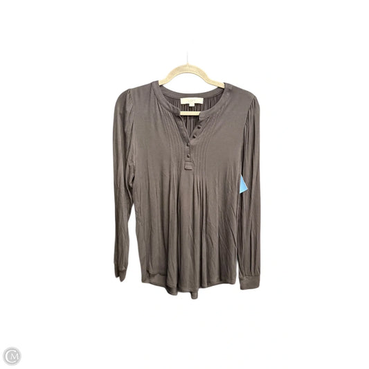 Top Long Sleeve By Loft In Black, Size: Xs