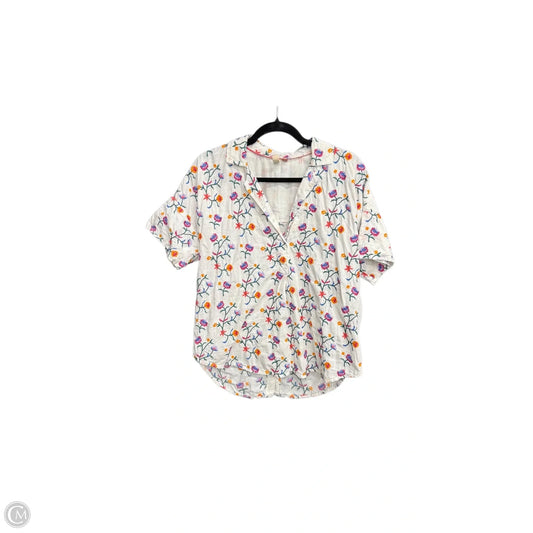 Top Short Sleeve By Pilcro In White, Size: S