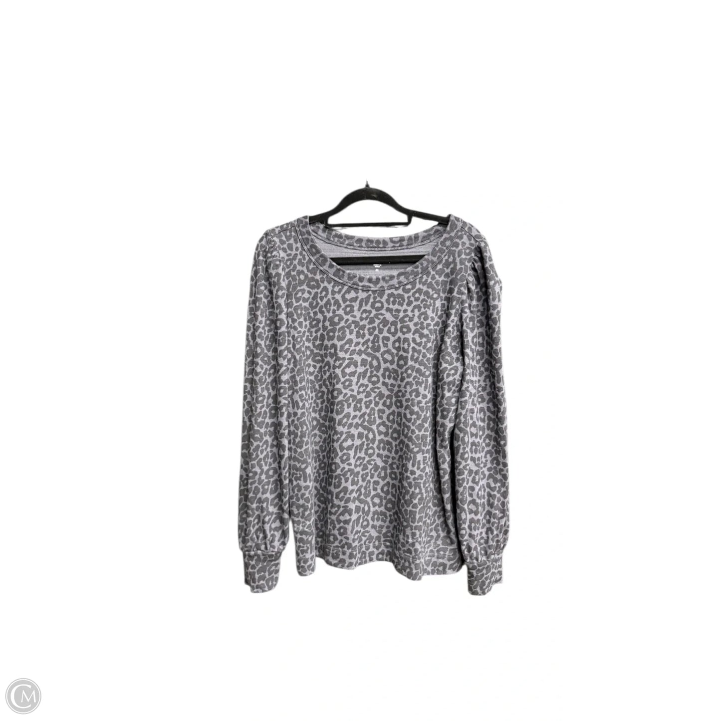 Top Long Sleeve By Loft In Animal Print, Size: M