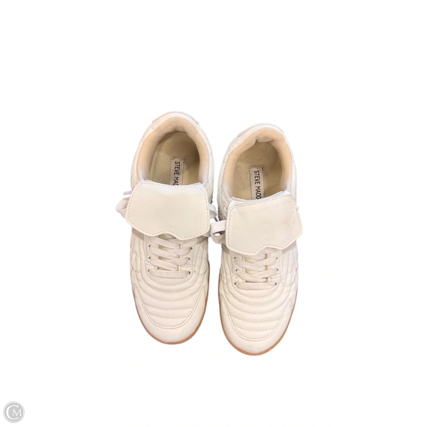 Shoes Sneakers By Steve Madden In Cream, Size: 7