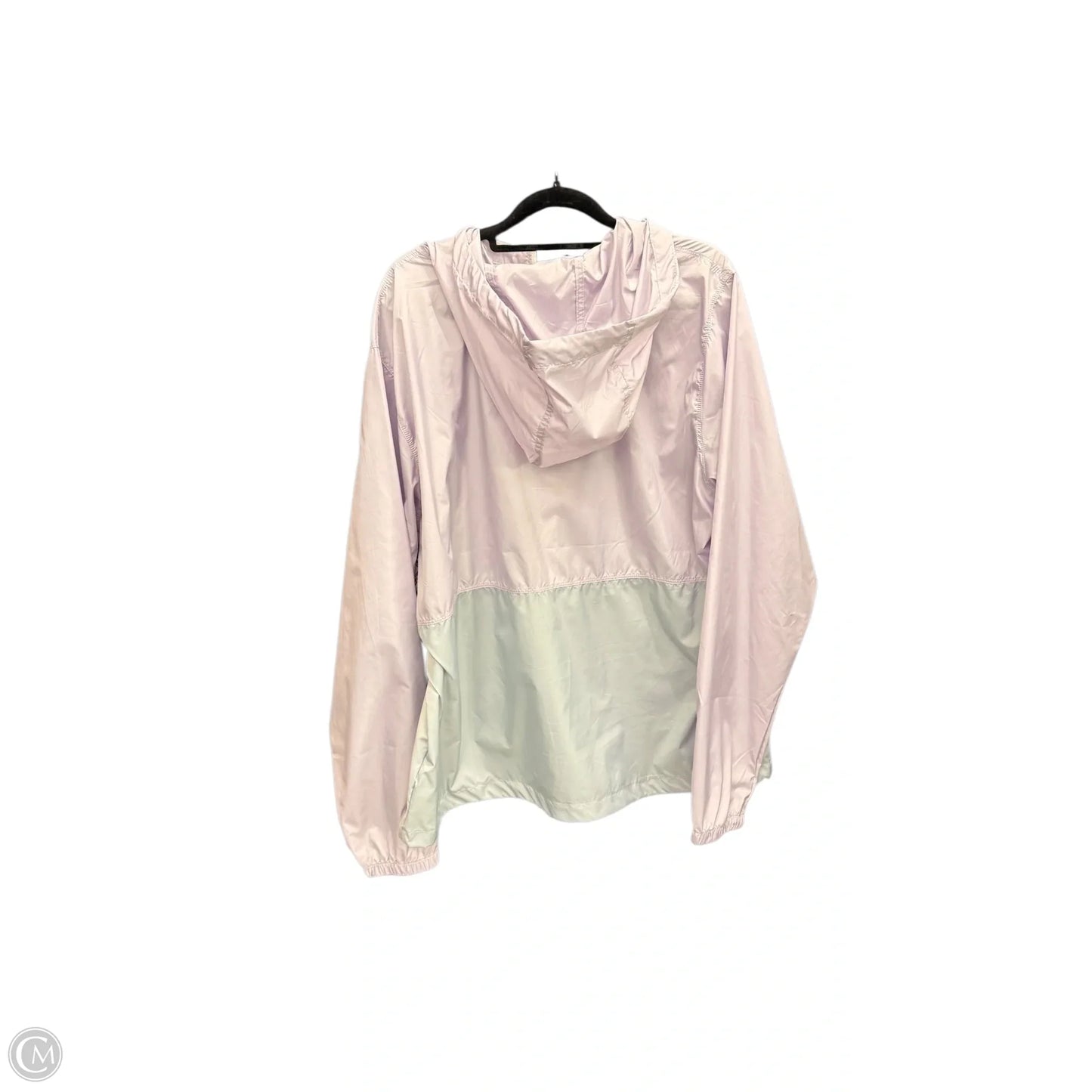 Jacket Windbreaker By Columbia In Purple, Size: Xl