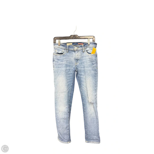 Jeans Straight By Pilcro In Blue Denim, Size: 2