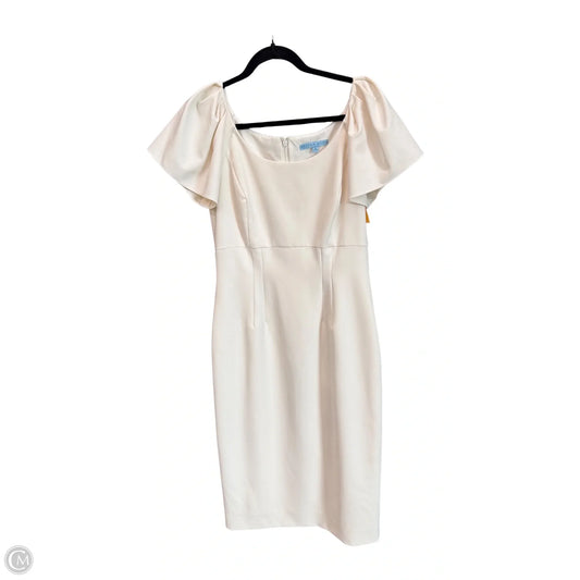 Dress Casual Midi By Antonio Melani In Cream, Size: 6