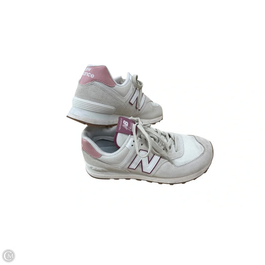 Shoes Athletic By New Balance In White, Size: 9