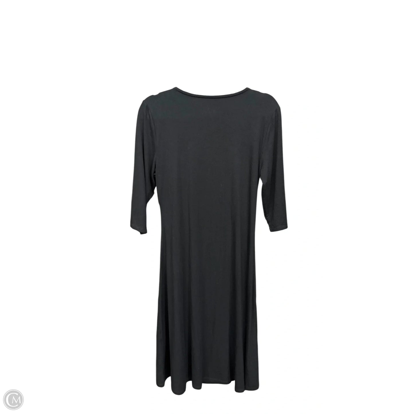 Dress Casual Midi By Soft Surroundings In Black, Size: M