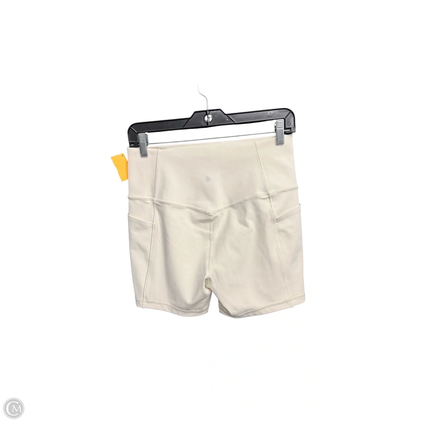 Athletic Shorts By Athleta In Cream, Size: M