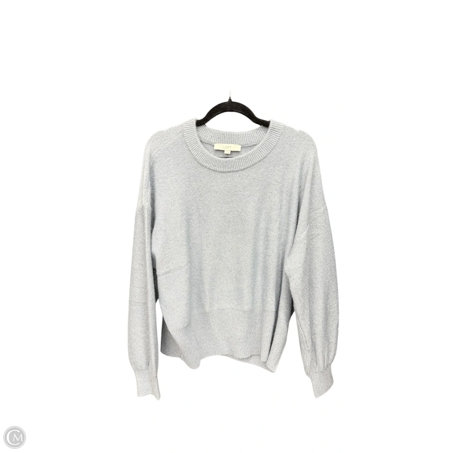 Sweater By Loft In Blue, Size: L
