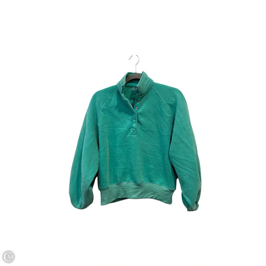 Sweatshirt Collar By Altard State In Green, Size: Xxs