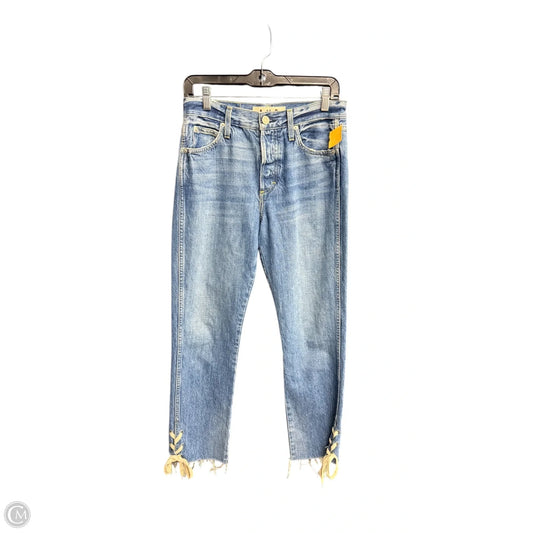 Jeans Straight By Amo In Blue Denim, Size: 4