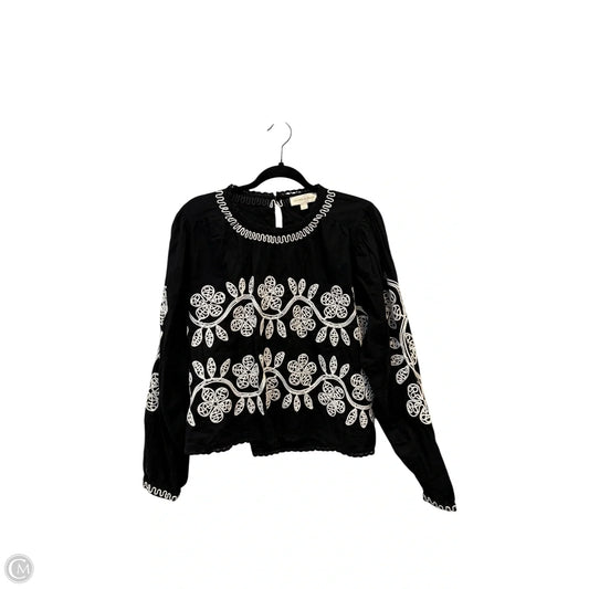 Top Long Sleeve By Clothes Mentor In Black, Size: XL