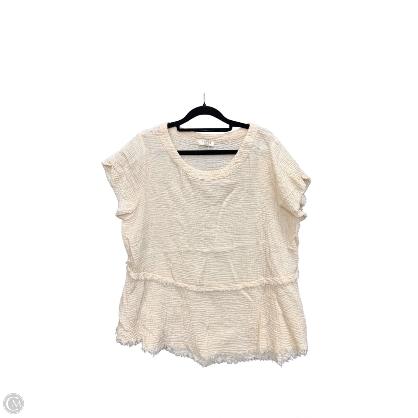 Top Sleeveless By Umgee In Cream, Size: M