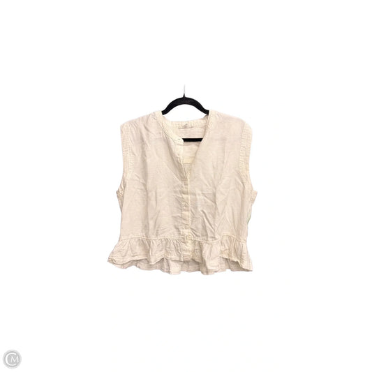Top Sleeveless By Splendid In Cream, Size: S