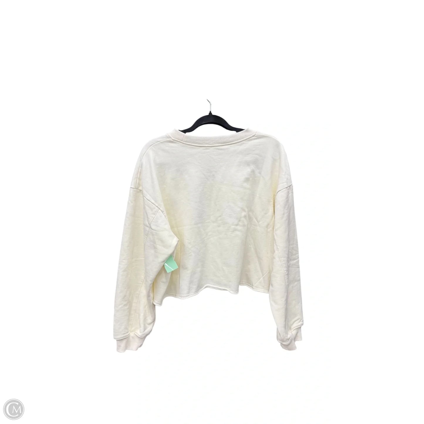 Sweatshirt Collar By By Together In Cream, Size: S