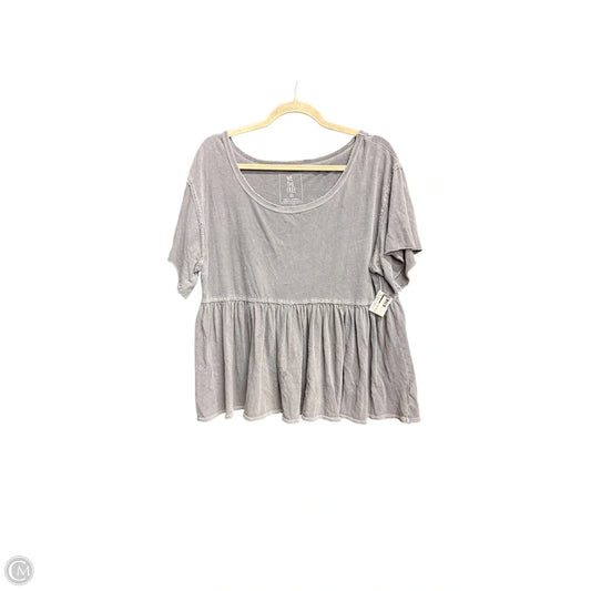 Top Short Sleeve By We The Free In Grey, Size: S