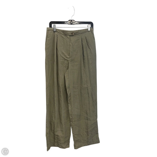 Pants Linen By Nicole By Nicole Miller In Green, Size: 2