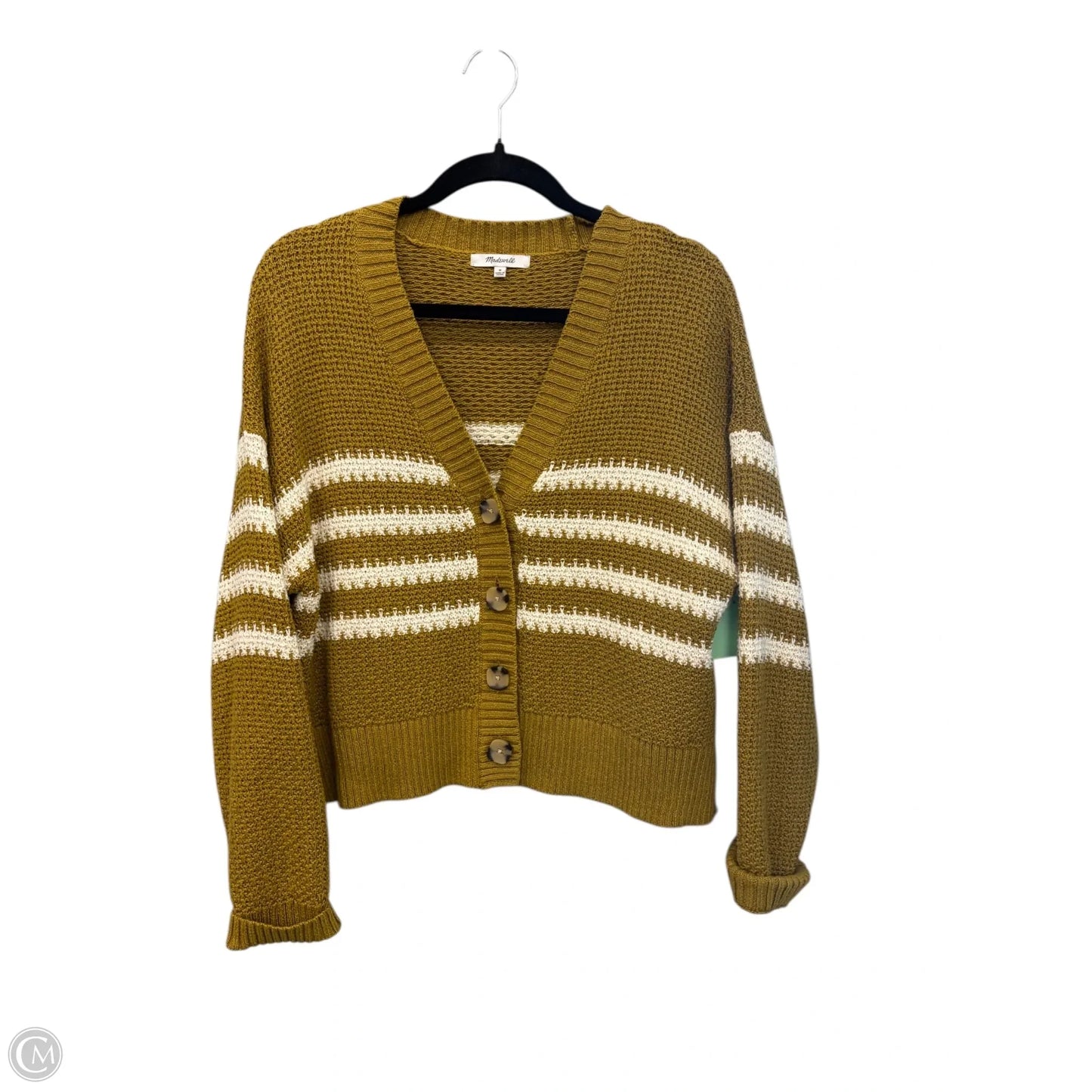 Cardigan By Madewell In Yellow, Size: M