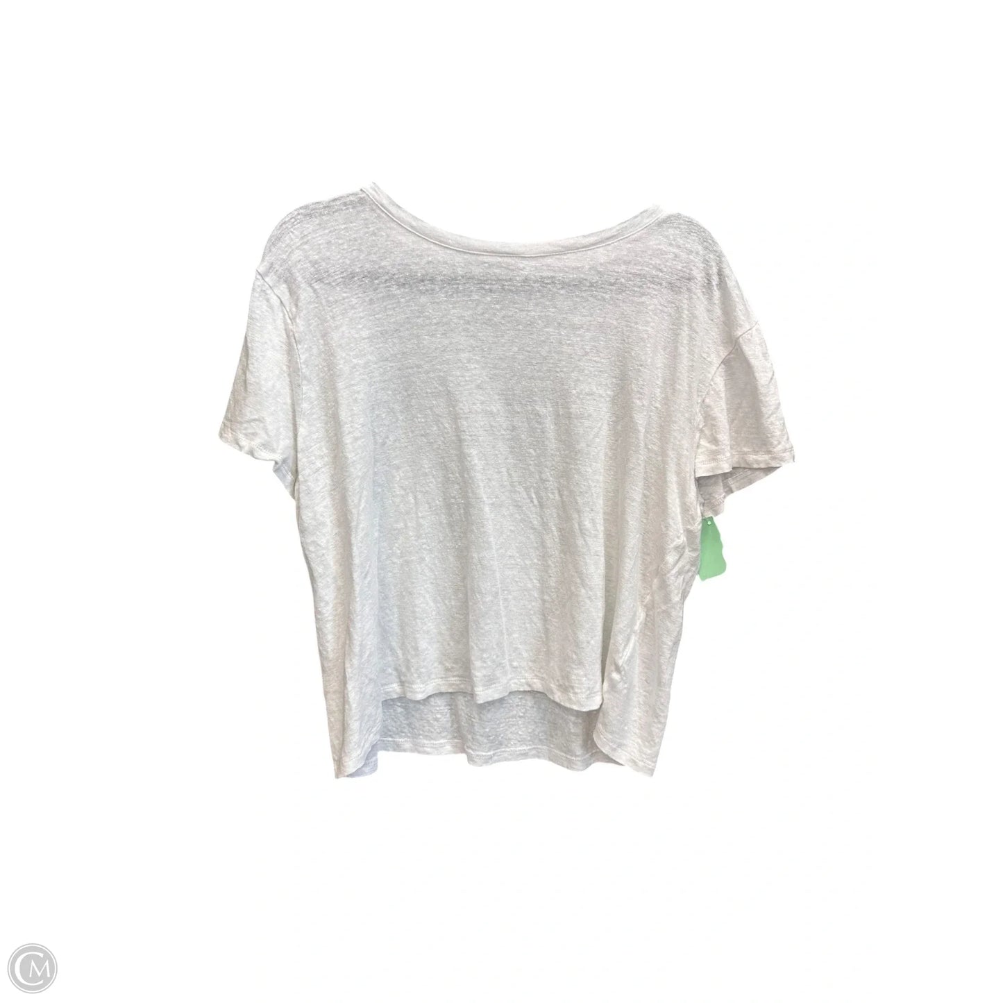 Top Short Sleeve Basic By J. Crew In White, Size: L